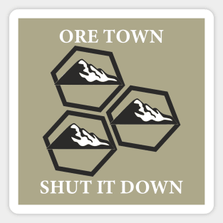 Ore Town Magnet